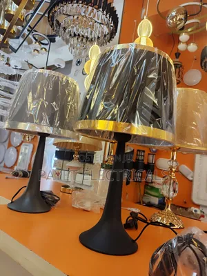 Bedside Table Lamp Shade for Black/Gold