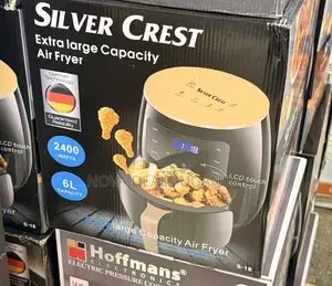 Silvercrest 6l Air Fryer 2400w LCD Display Touch