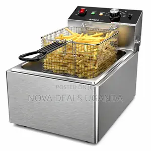 Global Star Electric Deep Fryer Single With Basket Capacity 6l