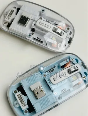 Transparent Wireless Rechargeable Magnetic Mouse