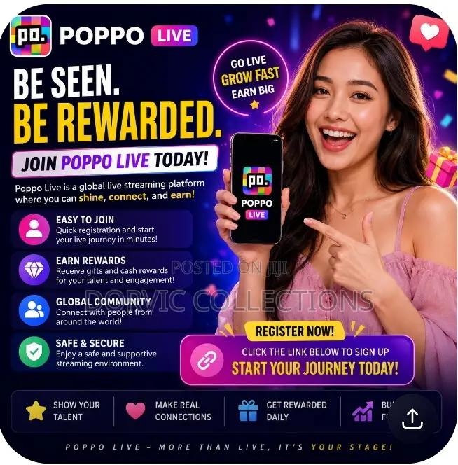 Be a Streaming Host on Poppo Live