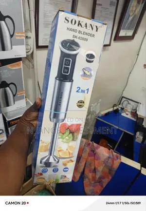 2in1 Sokany Hand Blender and Mixer