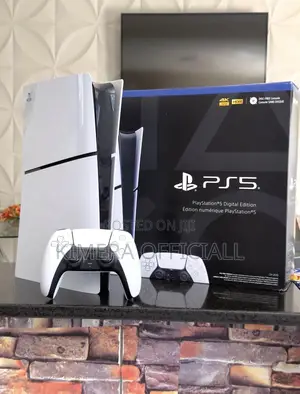 Brand New Slim Ps5 Reliable Next Gen Console With 2 Pads and 4 Games