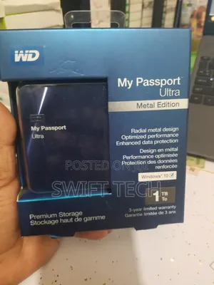 1tb Wd My Passport Ultra External Hdd