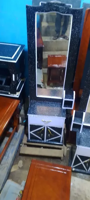Black and White Dressing Mirror