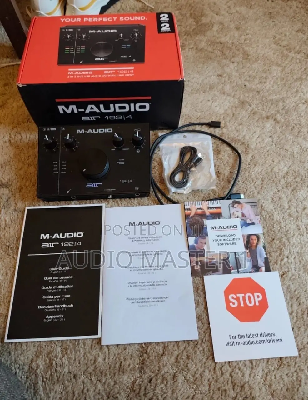 M-Audio Air 192/4 Interface