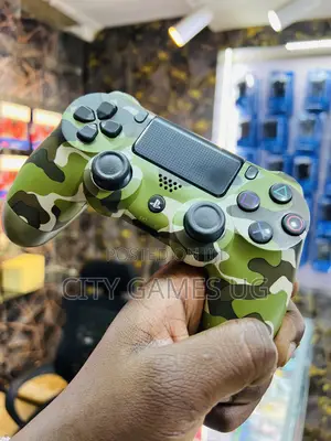 Sony- Dualshock 4 Wireless Controllerforplaystation4 -Green Camouflage