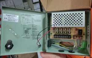 Cctv Power Supply 4ch Channel Box Output 12v5a Maximum