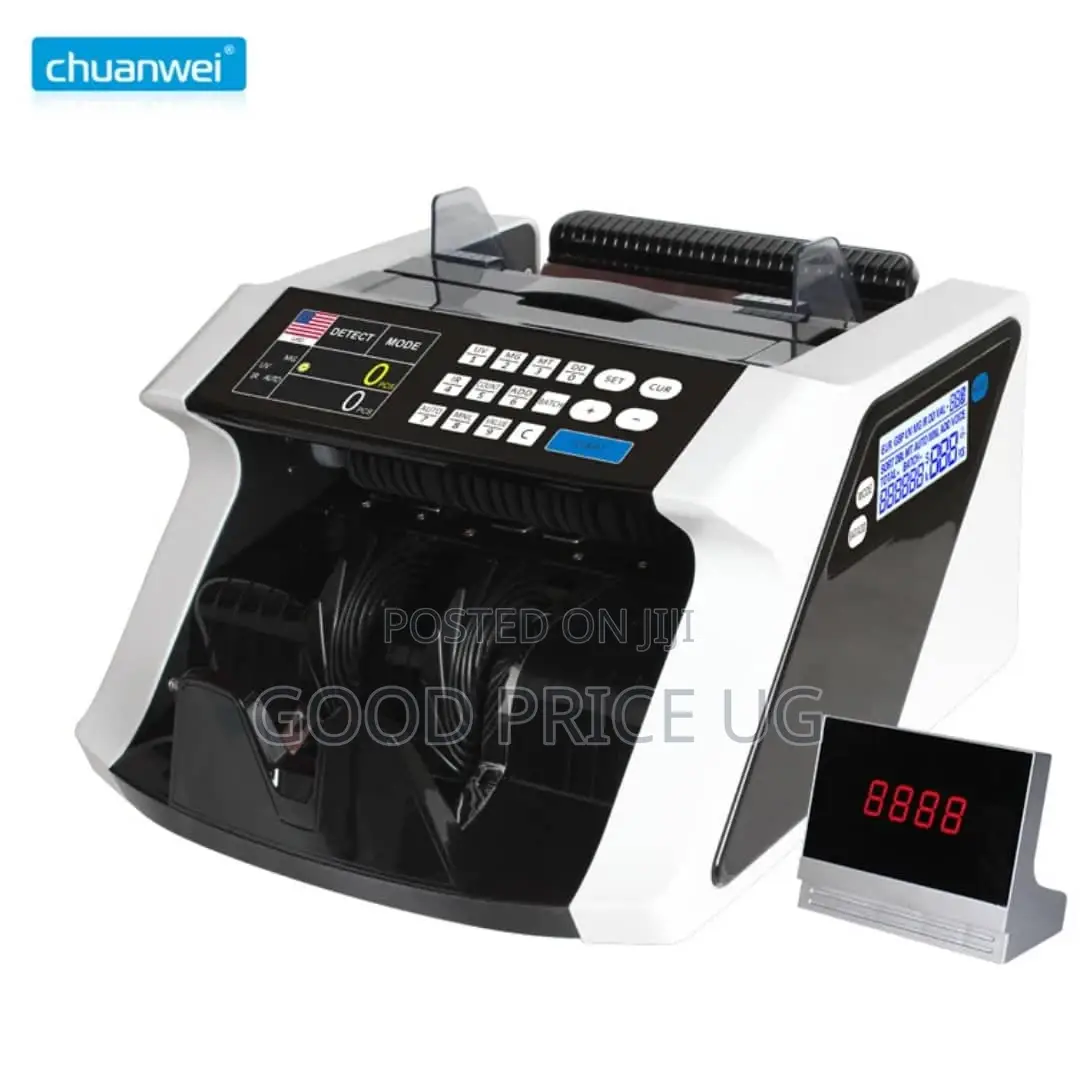 Chuanwei Bill Counter Uses Ultraviolet (Uv), Magnetic (Mg)