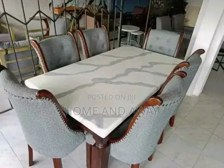 6 Seaters Johnson's Marble Dining Sets in Any Colour From 2,500,000/-