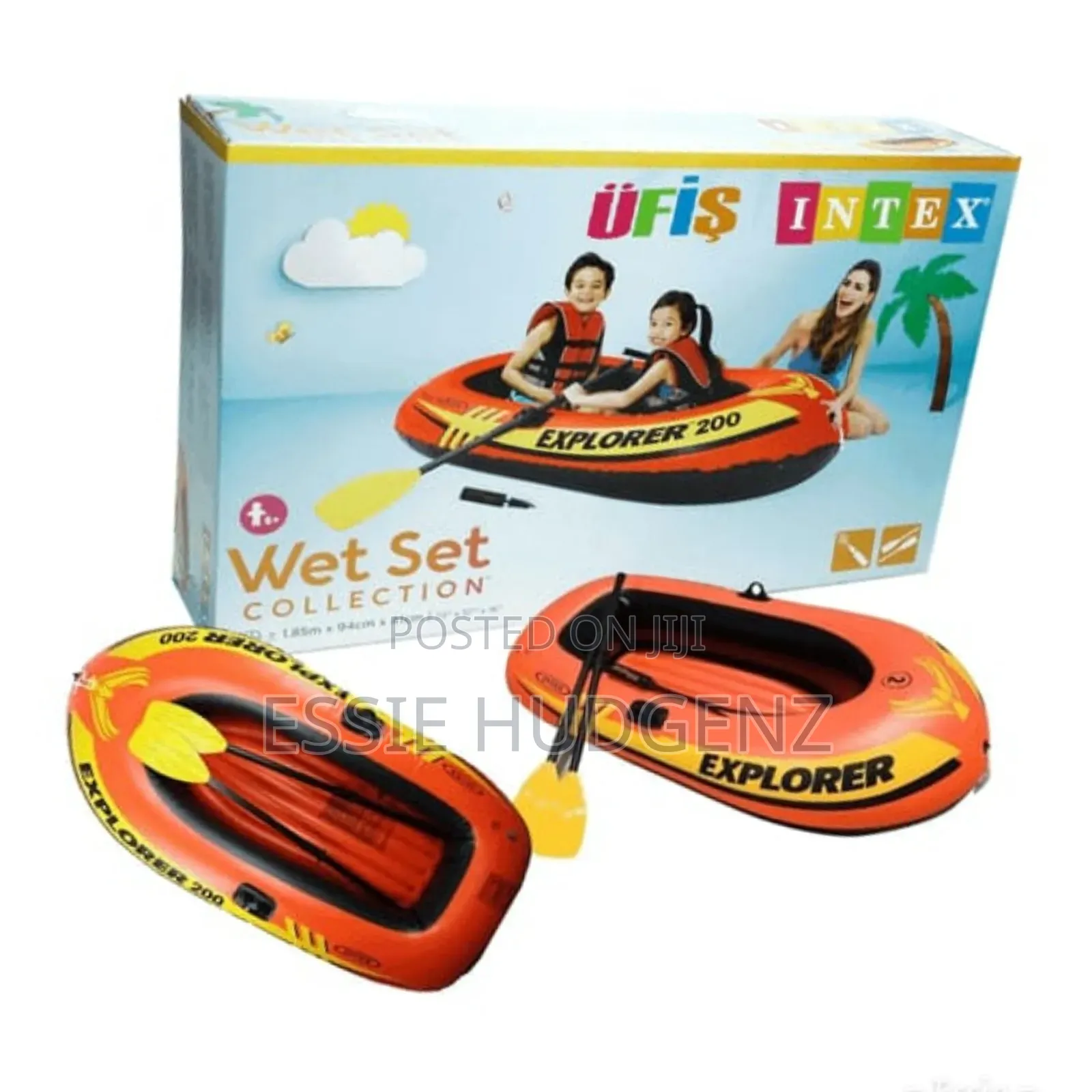 Inflatable Air Boat Set