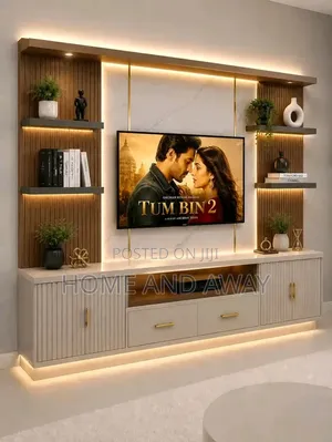 Patel Shah Wall Unit Tv Stands in Any Colour From 2,000,000/-