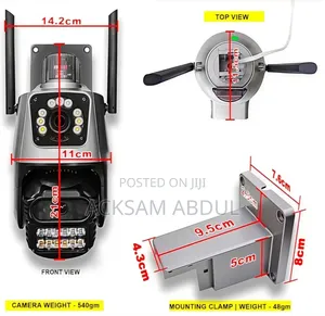 Wifi Camera Angle Visual 3600