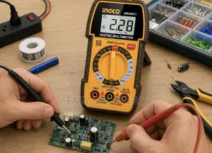 Ingco Dm360011 Digital Multimeter With 2000-Count LCD Screen