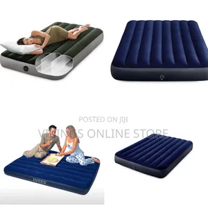 1.83m*2.03m*25cm Or 72"*80"*10" Intex Double Size Classic Downy Airbed