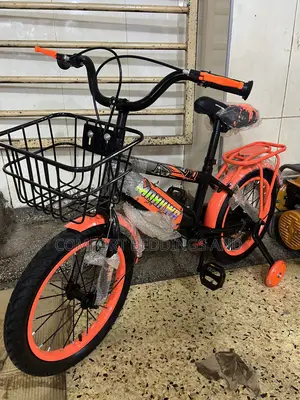 Front Rack Bicycle Orange 1 to 9 Years