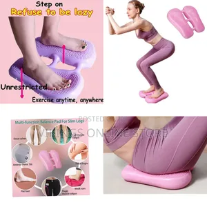 3 in 1 Portable Double Sided Indoor Inflatable Balance Stepper Wobble