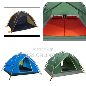 8 Person Automatic Camping Tent With Removable Rain Fly, Easy Setup