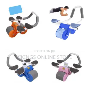 Automatic Rebound Abdominal Wheel With Timer, Adjustable Ab Roller