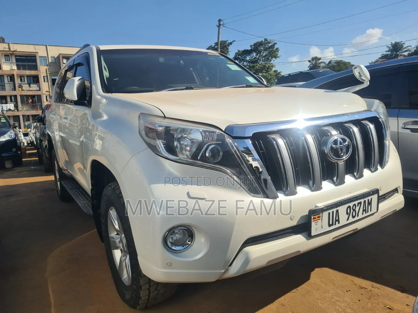 Toyota Land Cruiser Prado 2016 White