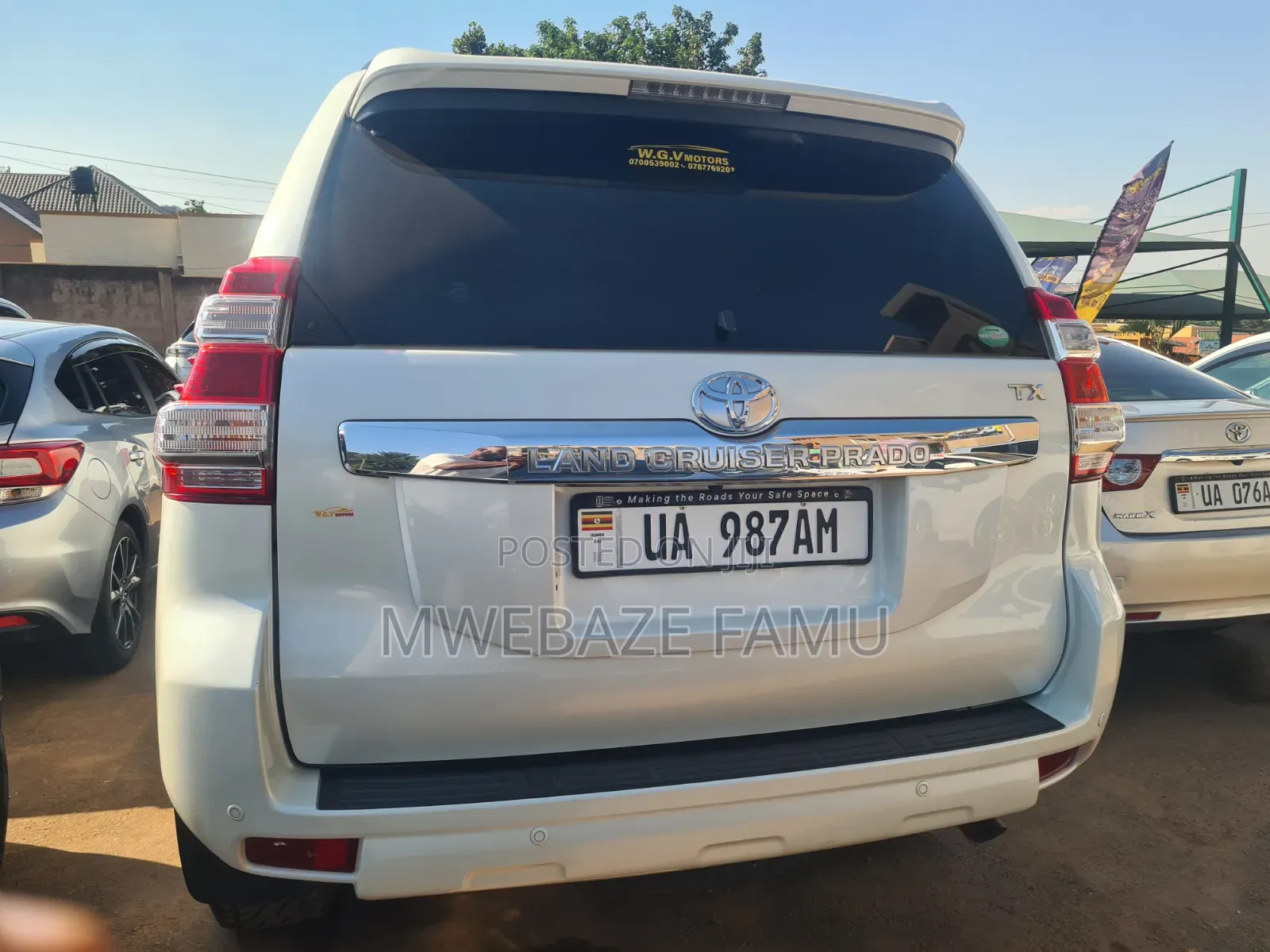 Toyota Land Cruiser Prado 2016 White