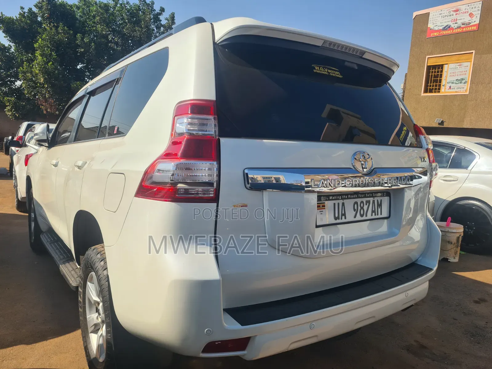 Toyota Land Cruiser Prado 2016 White