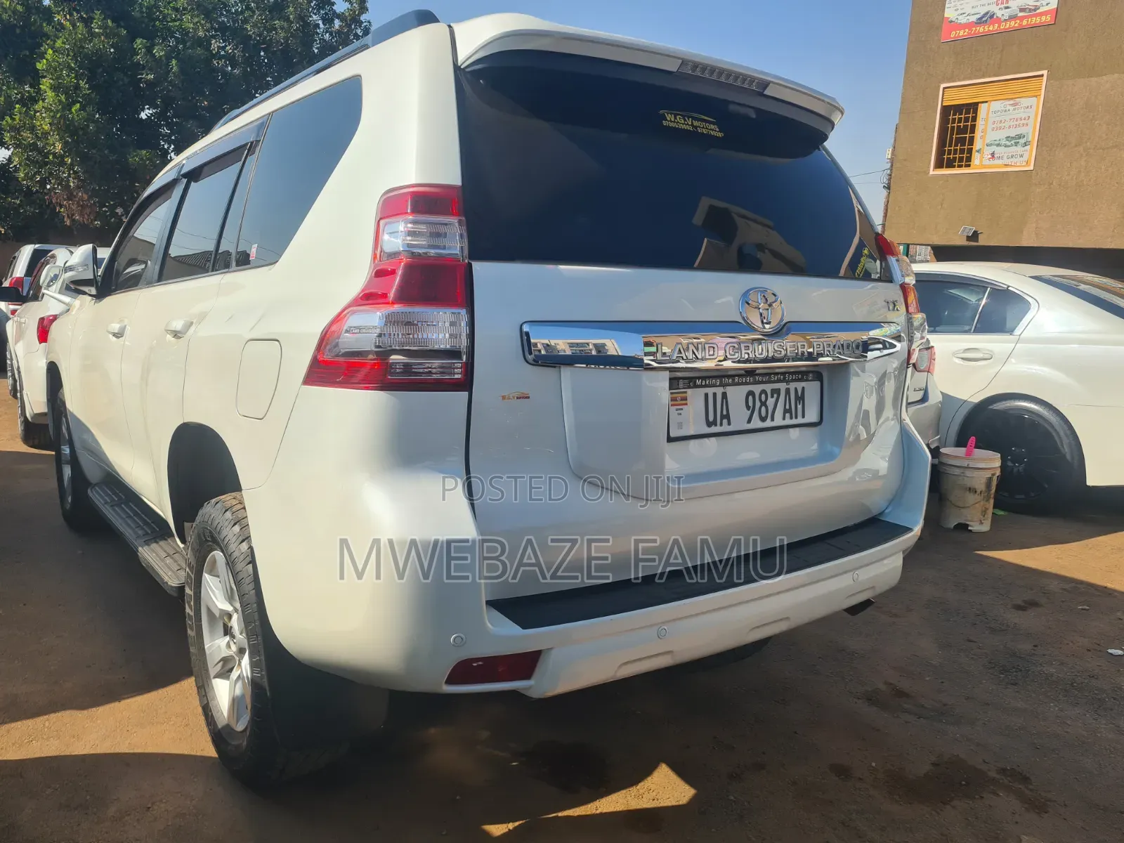 Toyota Land Cruiser Prado 2016 White