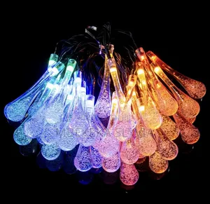 Led Solar Christmas Lights 10m-16bulbs/Christmas Lights Muit-Coloured