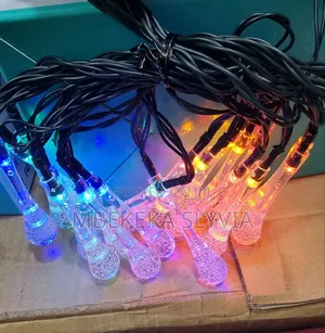 Led Solar Christmas Lights 10m-16bulbs/Christmas Lights Muit-Coloured