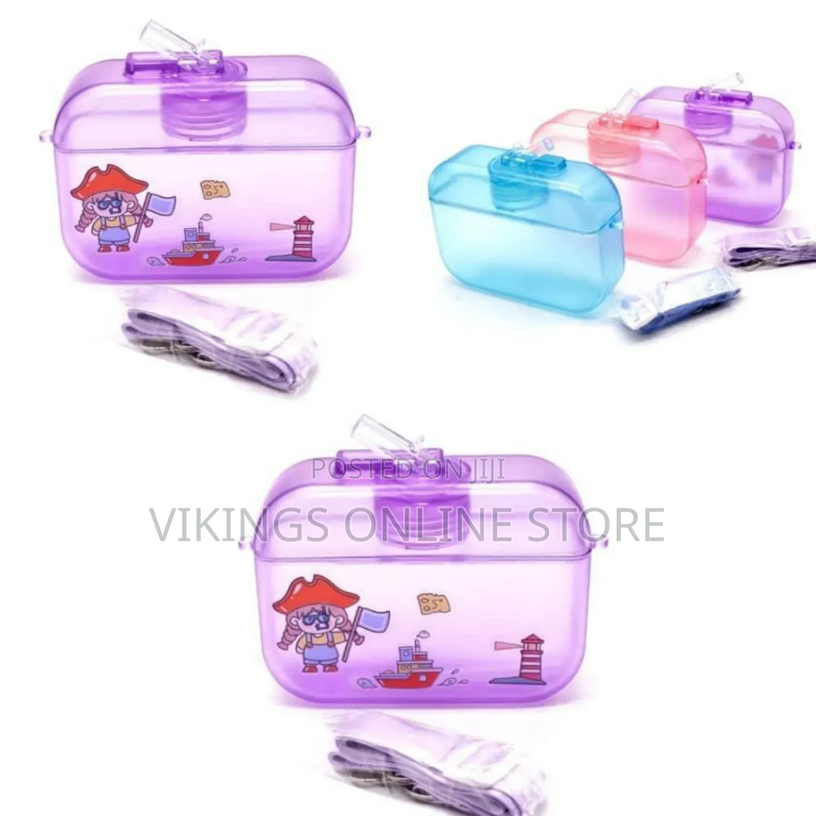 Children Celebration Camera Shape Plastic Water Bottle Travel Friendly