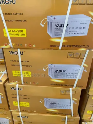 Gel Battery 200ah/12volts Maintenance Free.