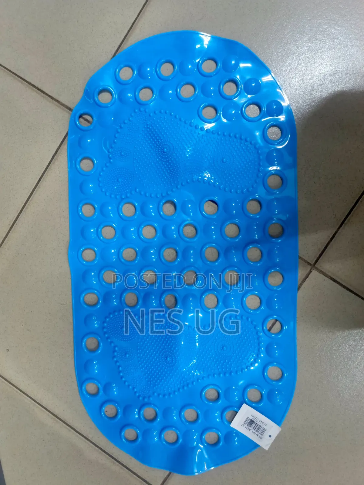 Anti-Slip Bath /Bathroom Foot Mat - Blue