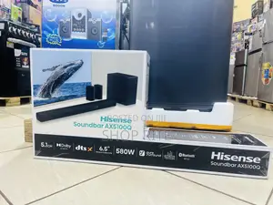 Hisense Sound Bar 5.1 Ch 580 Watts Brand New System