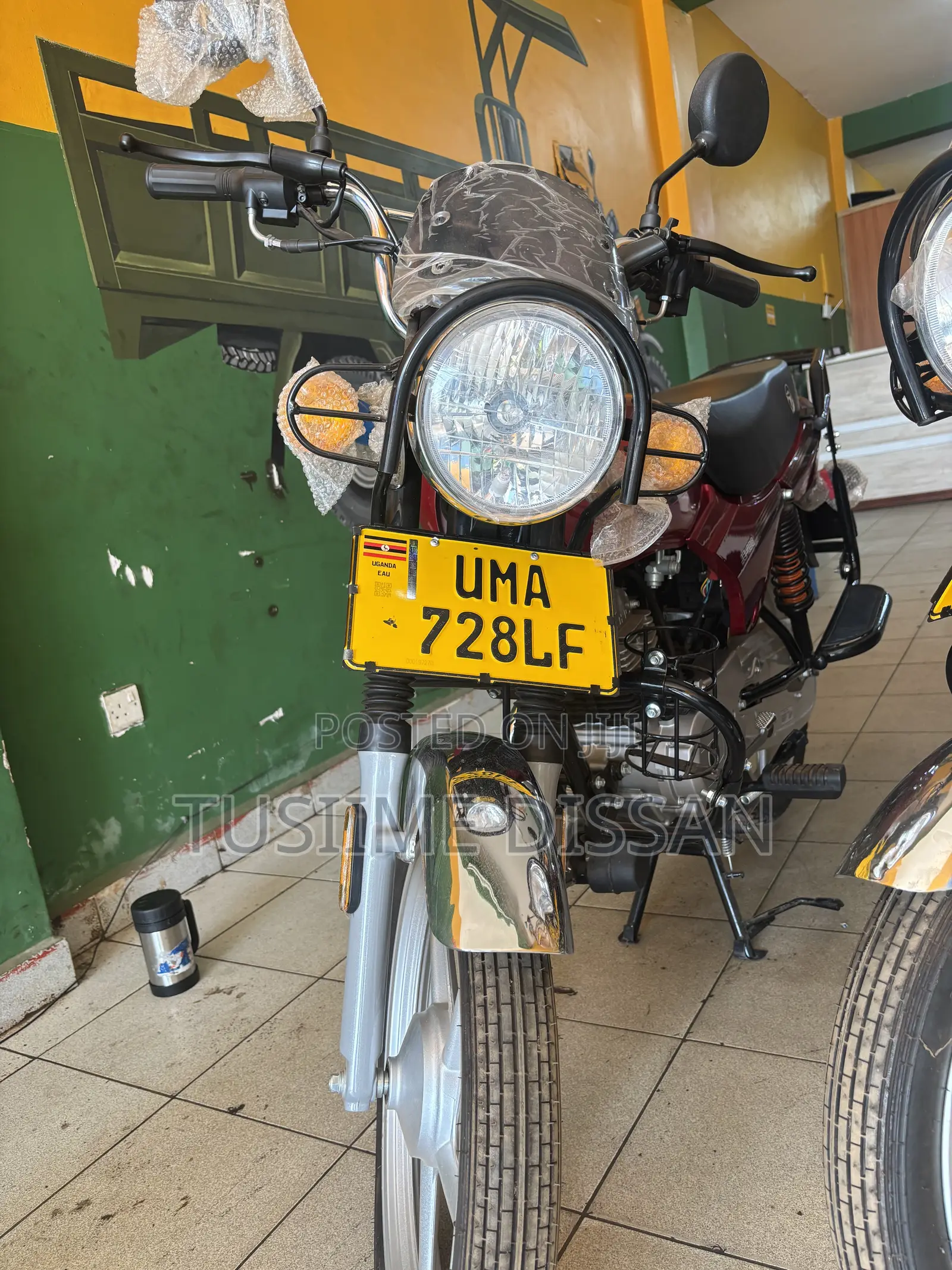 New Bajaj Boxer 100 2025 Red