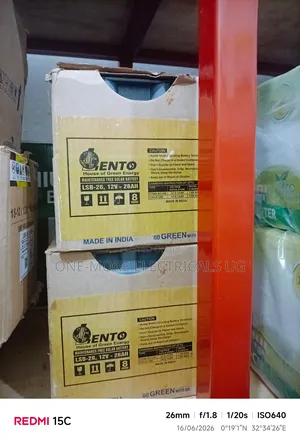 Lento Battery Powered Form 26ah/12volts