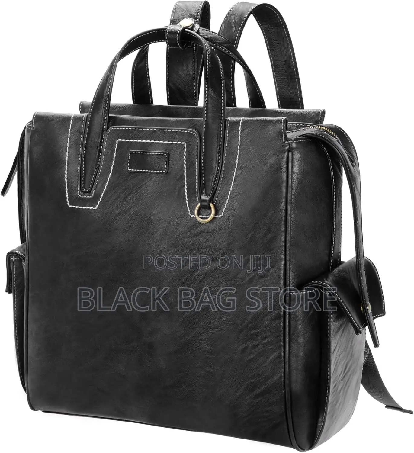 Leather Briefcase Laptop Bag