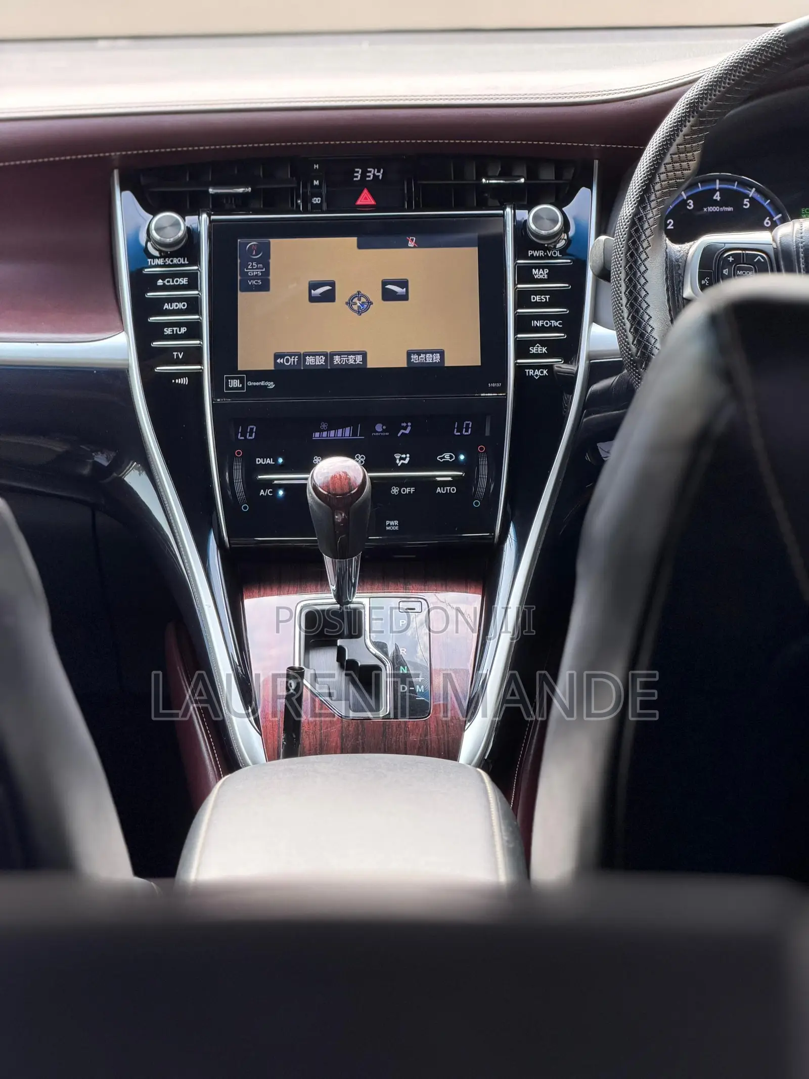 Toyota Harrier 2015 Black