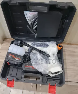 Portable, Cordless High-Pressure Car Washer Kit for Versatile Cleaning