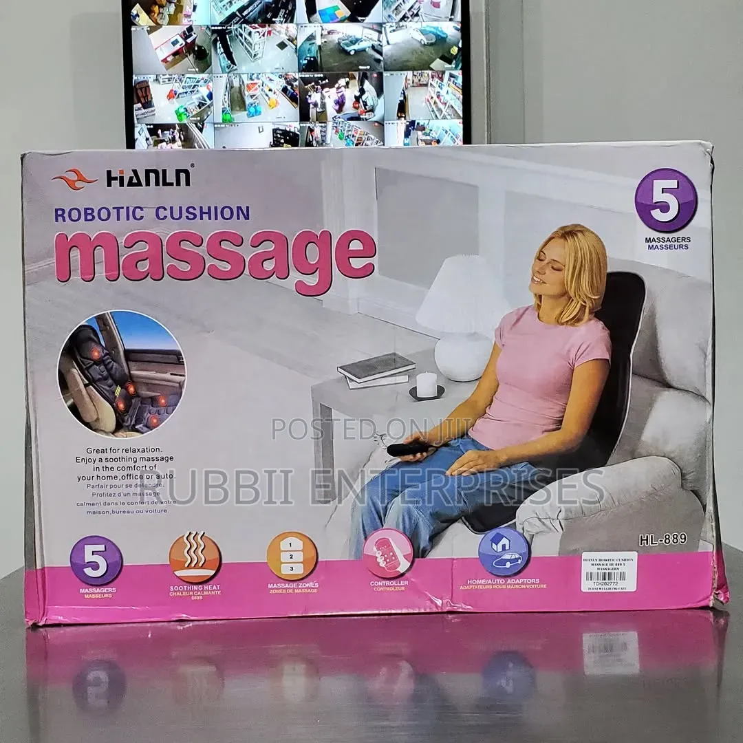 Robotic Cushion Massage ~ Portable Chair Pad