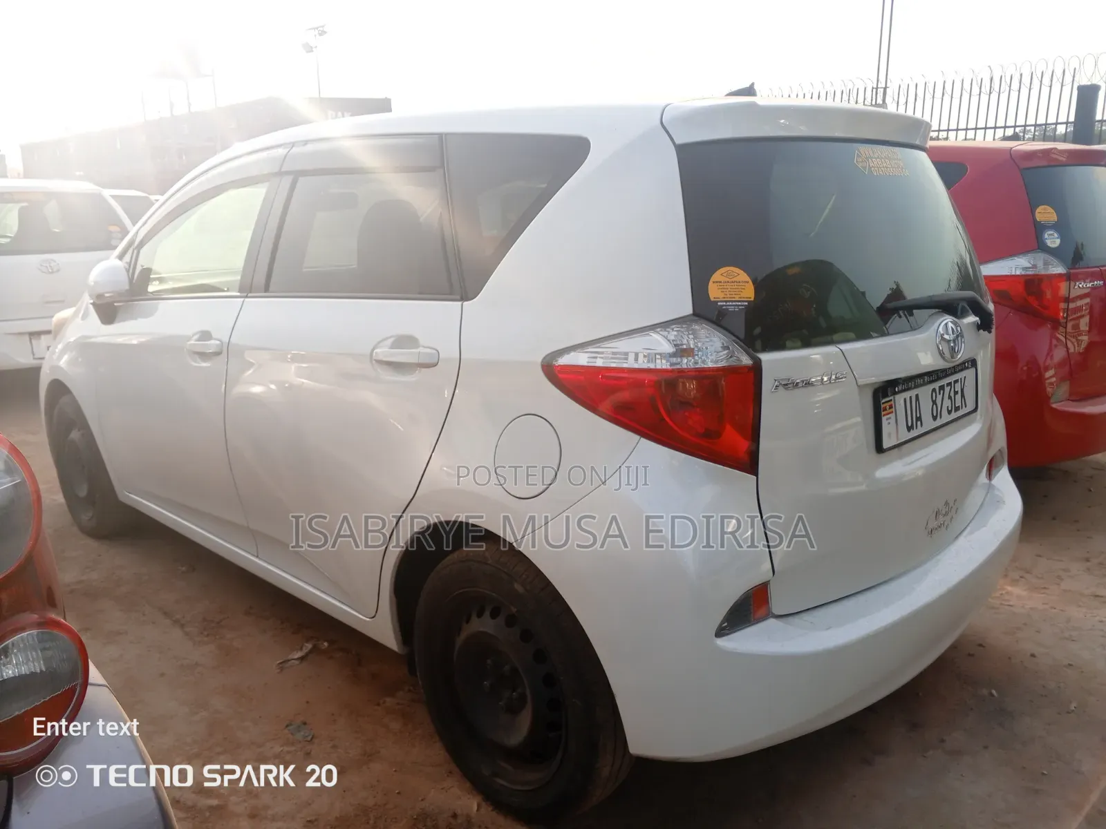 Toyota Ractis 2010 White