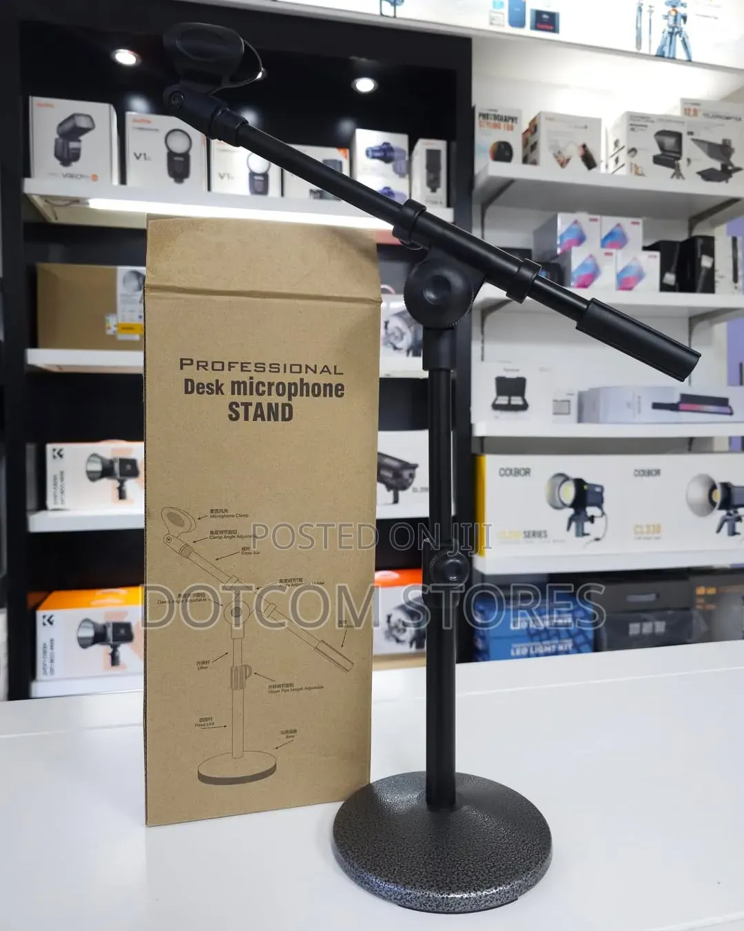 Adjustable Desktop Microphone Stand