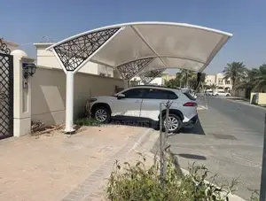 Cantilevered Arch Car Parking Shade