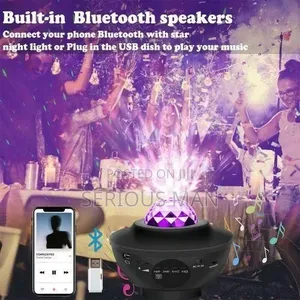 Led Starry Galaxy Night Light Projector.