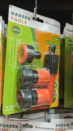 Rocky Mountain 4-Piece Garden Hose Connector Set