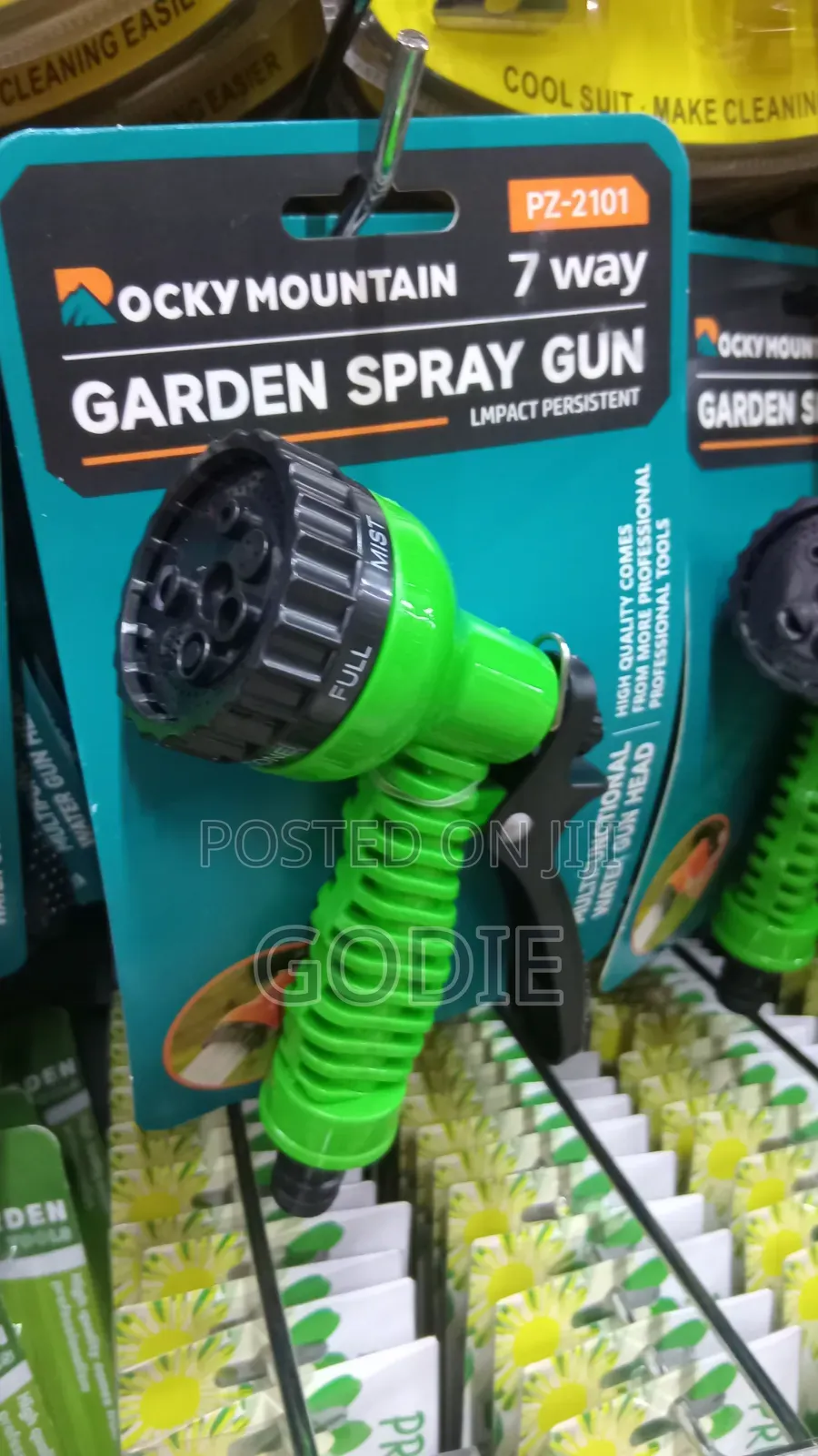 Rocky Mountain 7-Way Adjustable Garden Spray Gun