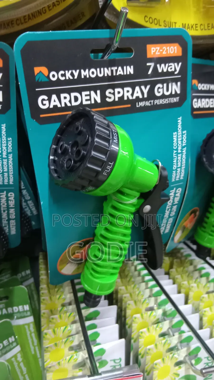 Rocky Mountain 7-Way Adjustable Garden Spray Gun