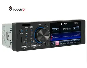 Podofo 7805 1 Din Car Mp5 Player