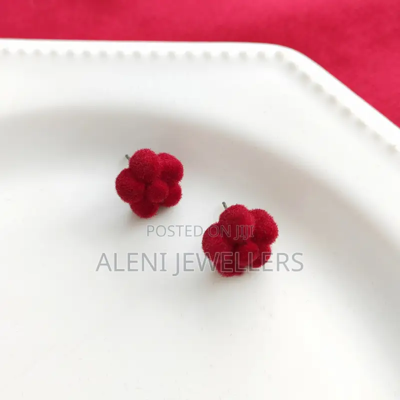 Maroon Ear Pins