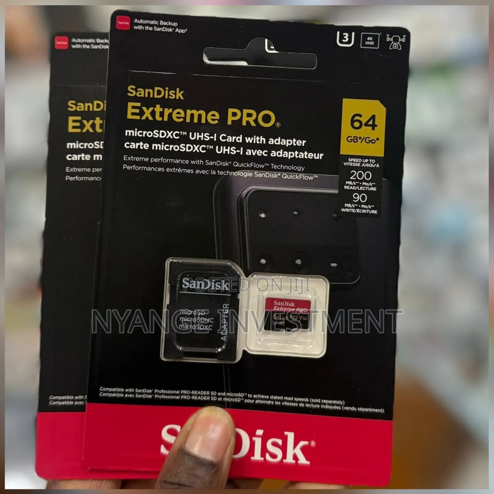 Sandisk Extreme Pro 64gb Microsdxc -Memory Card
