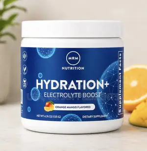 Hydration + Electrolyte Boost 135g Orange Mango Flavor MRM Nutrition